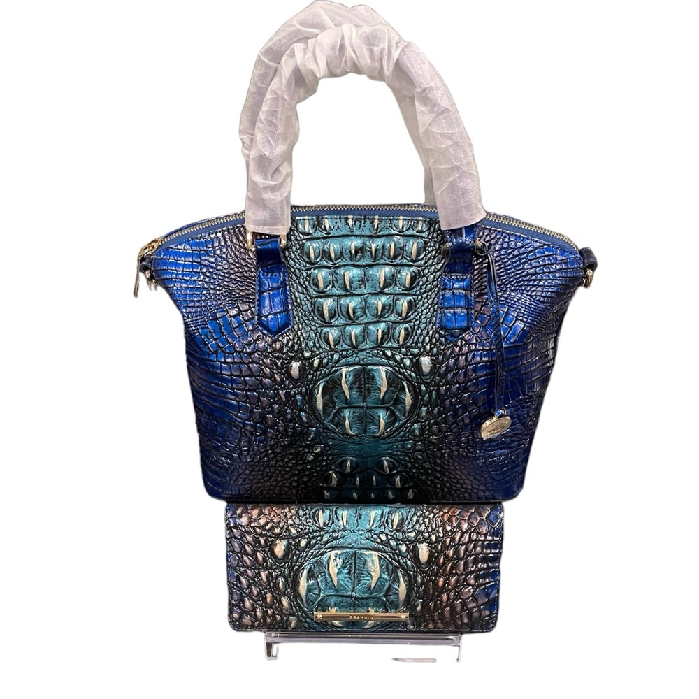 Brahmin Duxbury Satchel with Wallet